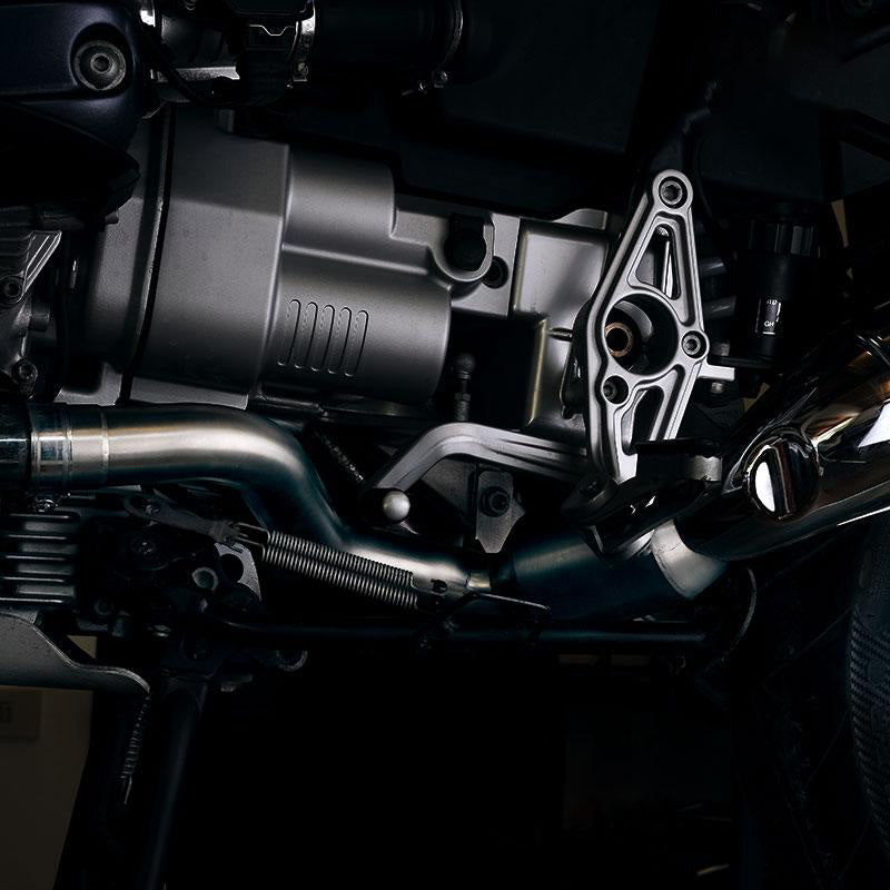 BMW R 1150 GS [1999-2004] - Uitlaatspruitstuk zonder katalysator in roestvrij staal