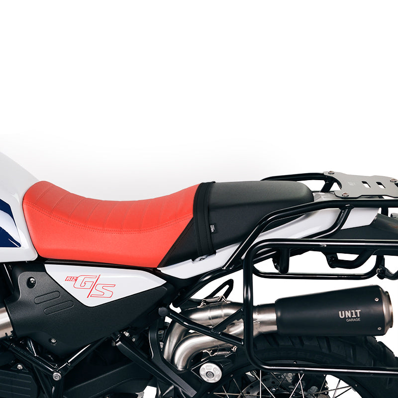 BMW R 12 G/S [2025-2026] - Original zweifarbige Sitzbankabdeckung, Standardhöhe, mit Soziuskit für BMW R12 G/S