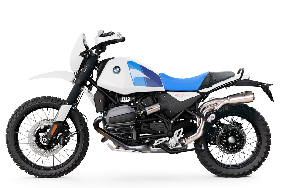 BMW R 12 G/S [2025-2026] - Original zweifarbige Sitzbankabdeckung, Standardhöhe, mit Soziuskit für BMW R12 G/S