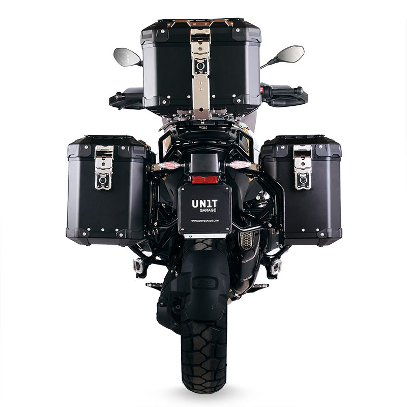 BMW R 1200 GS LC [2013-2018] - Atlas Alu-Seitenkoffer-Set 48L + 41L + Taschenrahmen Alu R1200GS LC - R1250GS & ADV