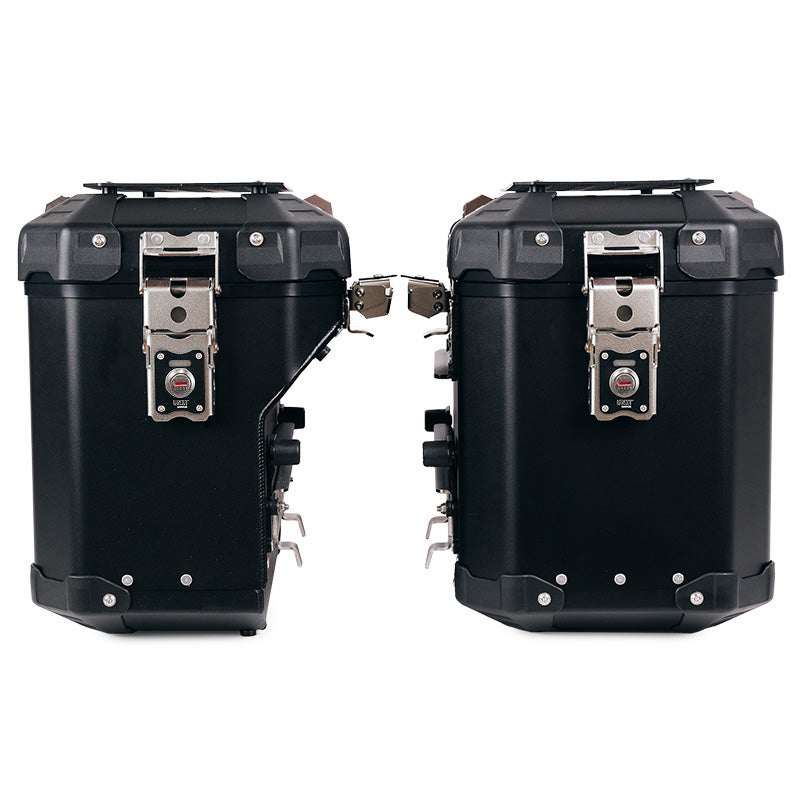 BMW F 900 GS Adventure [2024-] - Atlas aluminum side case set 48L + 41L