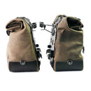 BMW R 1200 GS ADV LC [2014-2018] - Paar Cult-Seitentaschen aus Spaltleder 40L - 50L + Aluminiumplatte