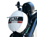 BMW R 12 nineT [2024-2026] - Scheinwerferabdeckung aus Leder mit Logo