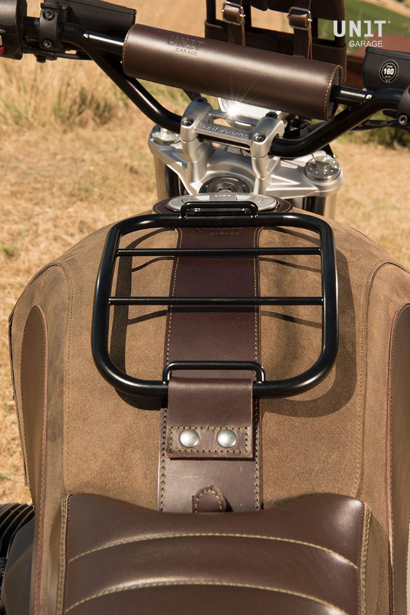 BMW R nineT 1200 Urban G/S (hoher Auspuff) [2017-2023] - Tankabdeckung aus Leder