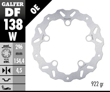 Honda Nx 500 E-Clutch [2026] - Wave® remschijf – foto 2