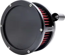 Harley-Davidson FXSTSSE3 1800 Softail Springer CVO [2009] - BA Luftfilterkit – Oberfläche: Schwarz, Rot – Bild 5