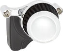Harley-Davidson FLHTCUTG 1690 Trike Tri Glide Ultra Classic [2009] - Mini Teardrop Stealth Luftfilter-Kit – Oberfläche: Silber – Bild 12
