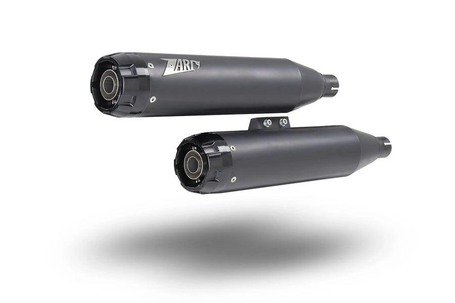 harley davidson flfb [ZARD] – Overlapped rear silencer for HD-SOFTAIL (BREAKOUT/FAT BOY)