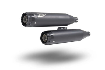 harley-davidson street bob [ZARD] – Overlappende slip-ons-demper voor HD-SOFTAIL M8