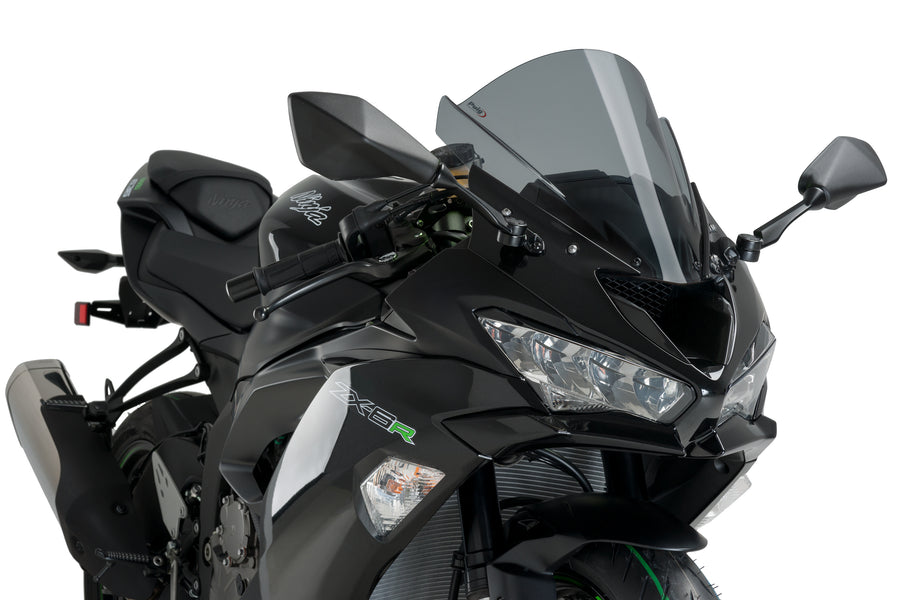 KAWASAKI ZX-6R NINJA [2018] – Z-Racing Scheibe – Schwarz