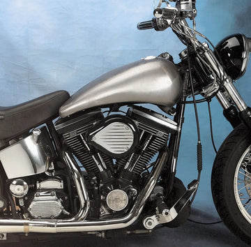 harley davidson flst [DRAG SPECIALTIES] – 2" verlängertes, zweiteiliges Flatside Tank-Set - 0