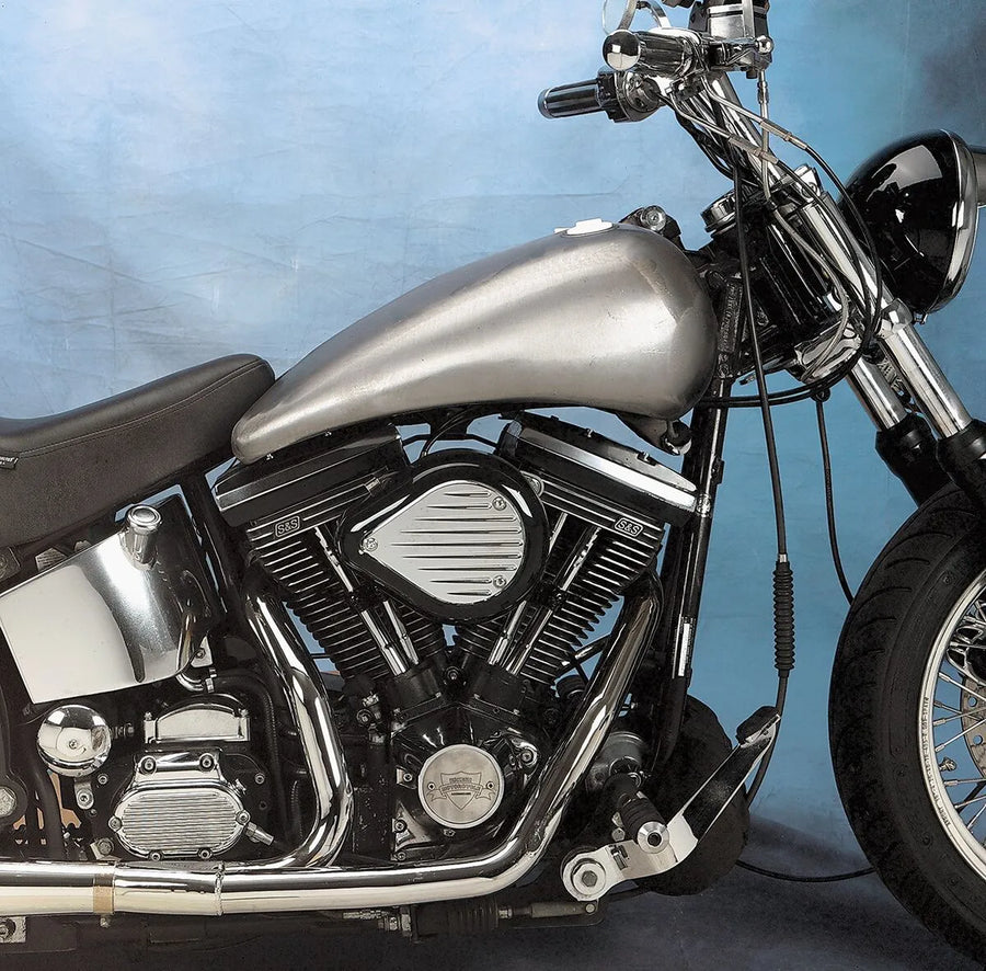 harley davidson flstc [DRAG SPECIALTIES] - 2" verlengde, tweedelige tankset met platte zijde