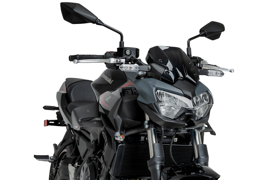 KAWASAKI Z 650 [2025] – D12 Spoiler – Mattschwarz