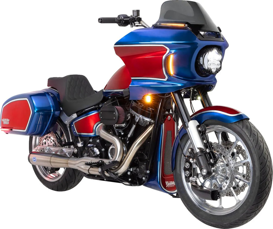 harley davidson fxlrst [CUSTOM CYCLE ENGINEERING] - 43mm upside down fork tubes