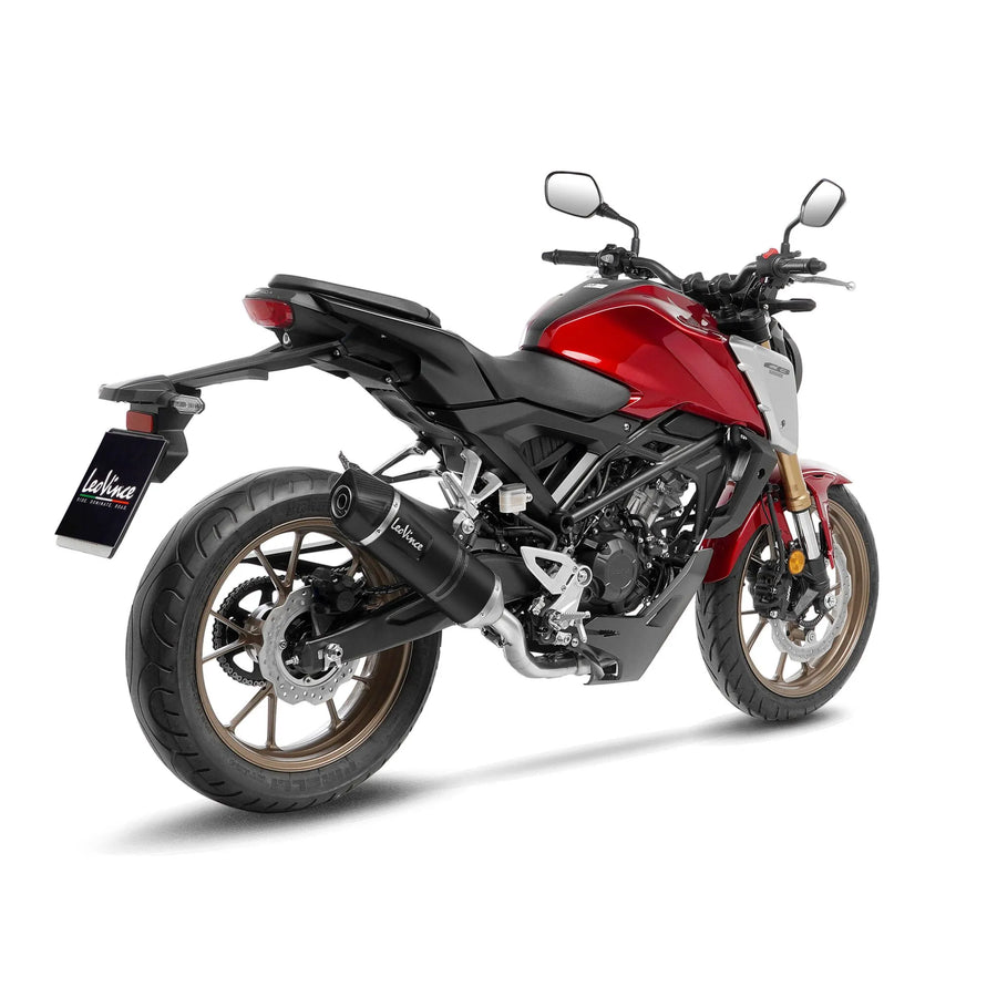 honda cb 125 [LEOVINCE] – LV One Evo Black Edition complete exhaust system