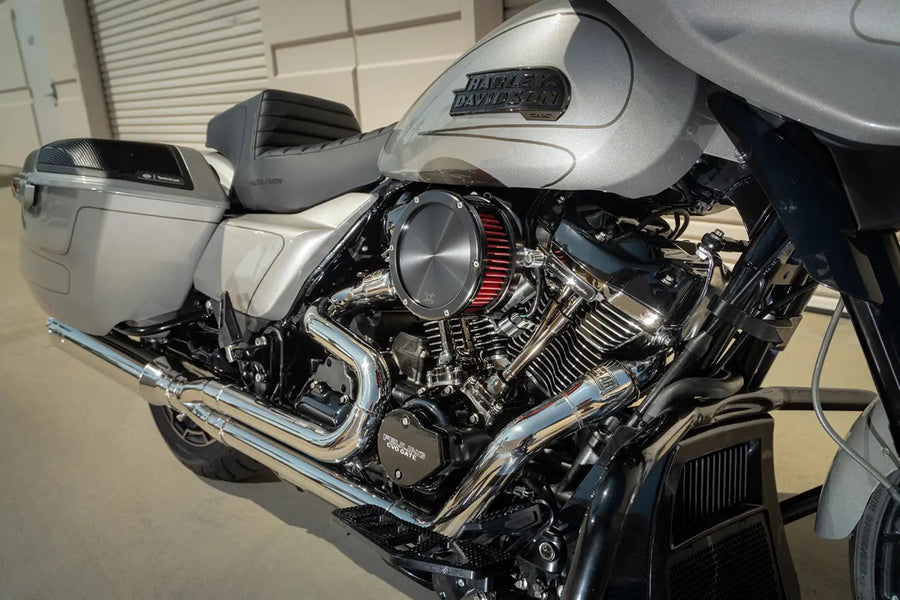 Harley-Davidson FXST 1690 Softail Standard [2012-2015] - BA luchtfilterset - Afwerking: Zwart, Rood - Afbeelding 2