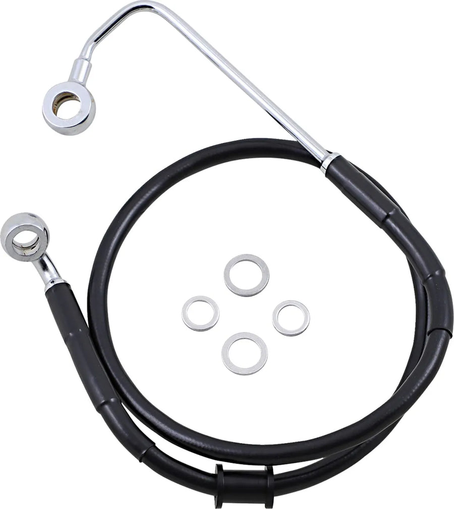 harley davidson fxsb [DRAG SPECIALTIES] - Stainless steel brake line kit