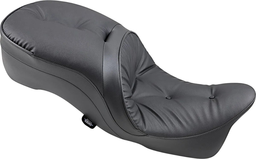 harley davidson touring [DRAG SPECIALTIES] – 2-up lederen stoel, compatibel met rugleuning, touring