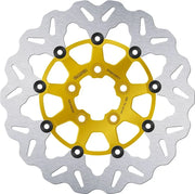 Harley-Davidson FXDBP 1690 Dyna Street Bob Factory Custom [2016] - Remschijven - Oppervlak: Goud, Zilver - Afbeelding 1