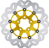 Harley-Davidson Xlh 883 Sportster [2000, 2003] - Schwimmende Wave-Bremsscheibe – Oberfläche: Orange, Silber, Edelstahl – Bild 8