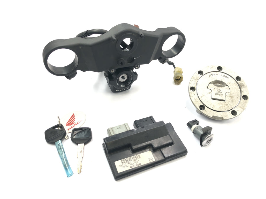Honda CBR 1000 RR SC57 [2006] - Lock set ignition lock tank cap steering lock key CDI
