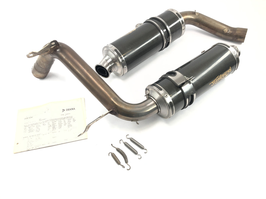 Ducati Monster S4R M4 [2004] - Exhaust system rear silencer Slip-On BOS Carbon