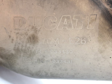 Ducati Multistrada 1200 S Touring [2009] - Uitlaat einddemper demper uitlaatcollector - 0
