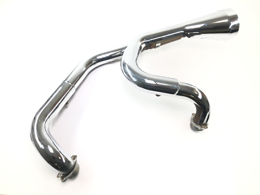 Honda VTX 1800 SC46 [2004] - Exhaust manifold exhaust system manifold pipes with chrome covers