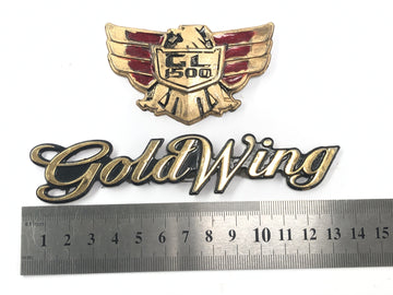 Honda GL 1500 Goldwing SC22 [1993] - Emblem Schriftzug GoldWing Logo Plakette Satz - 0