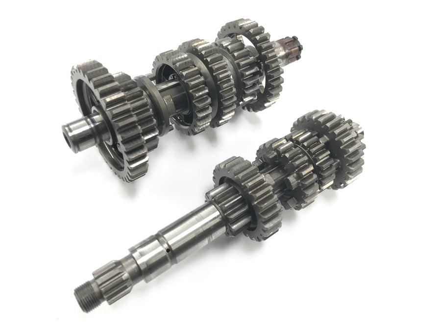 Yamaha WR 125 X DE07 [2010] - Transmission transmission shaft manual transmission gear shaft