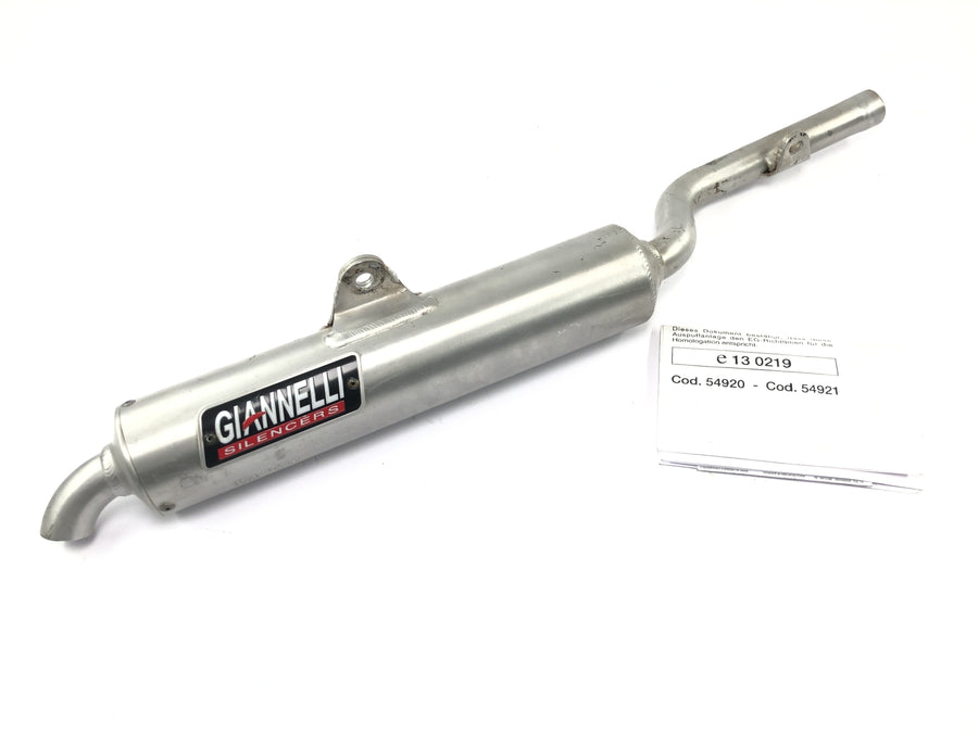 Sachs ZX 125 [1998] - Auspuff Schalldämpfer Endschalldämpfer Giannelli silencer