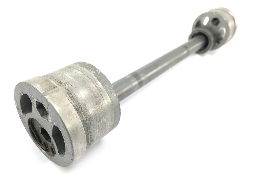 Kawasaki GPZ 1000 RX [1987] - rear axle with eccentric chain tensioner