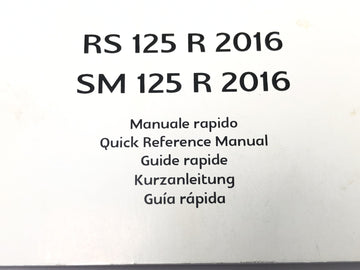 SWM RS 125 R B2 [2020] - Betriebsanleitung Handbuch - 0