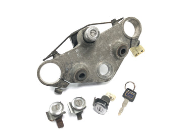 Honda ST 1100 SC26 Pan European [1990] - Slotenset met contactslot bovenvorkbrug