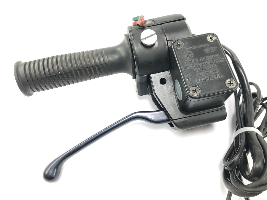 BMW K 1100 LT [1993] - Handlebar fitting, right, throttle grip, switch unit, brake lever, heated grips
