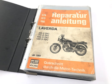 Laverda 1000 [1978] - Reparatie-instructies voor werkplaatshandboek - 0