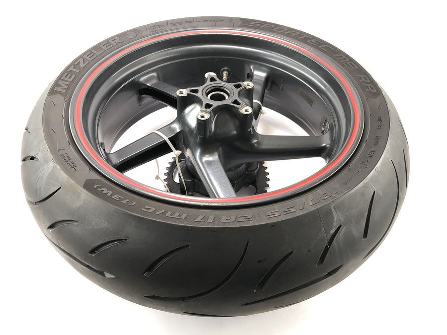 Aprilia SL 1000 Falco PA [2000] - Achterwiel Rad Rim 6.00 x 17 inch banden 180/55 ZR17 Metzeler