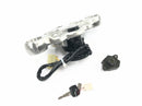 Triumph Thunderbird 900 T309RT [1995] - Lock set with upper fork bridge, ignition lock, steering lock, seat lock-2
