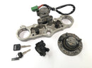 Suzuki GSX-R 1100 W GU75 C [1994] - Lock set fork bridge top tank lock seat lock-5