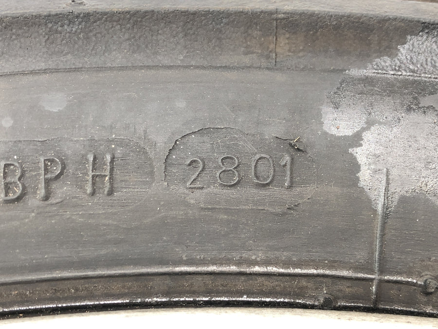 Kawasaki Z 1100 KZT10A [1984] - Vorderrad Rad Felge vorne mit Bremsscheiben 1.85x19"