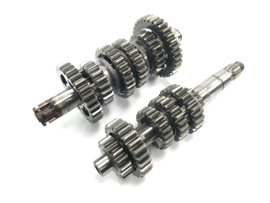 Yamaha WR 125 X DE07 [2010] - Transmission transmission shaft manual transmission gear shaft
