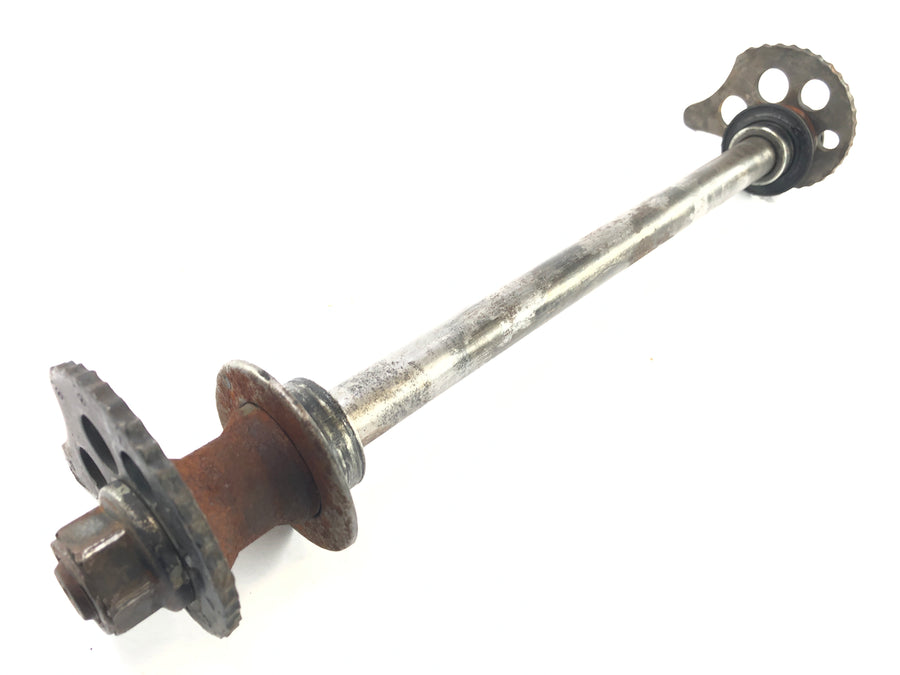 Yamaha XT 600 E 3TB [1996] - Rear axle with chain tensioner