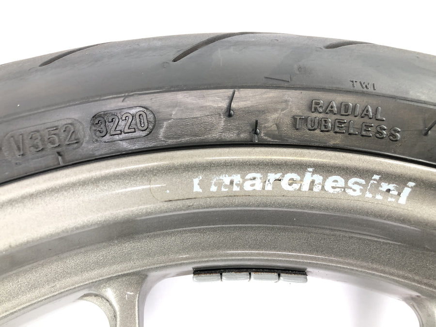 Ducati 999 H4 [2003] - Vorderrad Rad Felge Alufelge Marchesini Reifen 3.50x17"