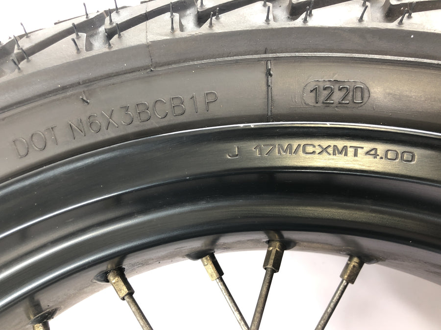 Honda FMX 650 RD12 [2006] - Achterwiel velgwiel 4.00 x 17"
