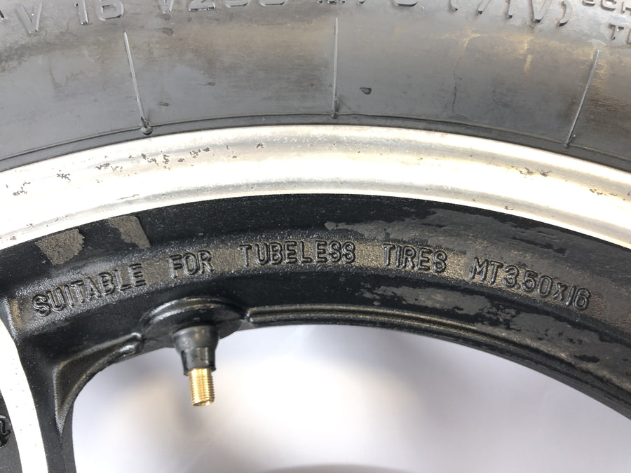 Yamaha FJ 1100 47E [1985] - Achterwielrand met remschijf en kettingwiel