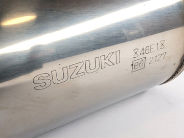 SUZUKI GSX -R 1100 W GU75 C [1993] - Silencer Uitlaat links origineel - 0
