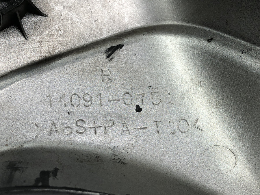 Kawasaki Versys KLE 650 A [2006] - Radiateurkap rechter radiateurpaneel