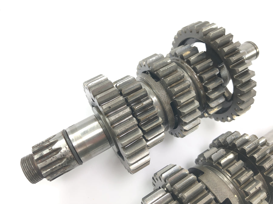 Yamaha XT 500 1U6 [1981] - Transmission gear shaft gear shafts
