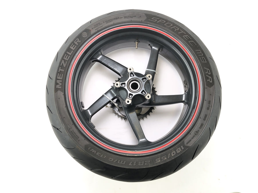 Aprilia SL 1000 Falco PA [2000] - Achterwiel Rad Rim 6.00 x 17 inch banden 180/55 ZR17 Metzeler