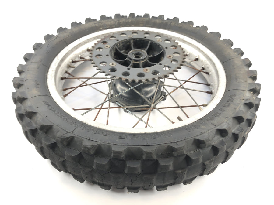 Yamaha TT 600 59X [1986] - Hinters Rim Rad 2,50 x 18 "banden poreus